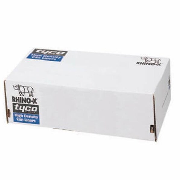 Berry Plastics 620068 200 Count; 55 Gallon; Natural High Density HDPE Can Liner